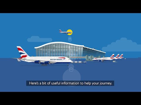 British Airways Arrivals & Connections In-Flight Video for T5