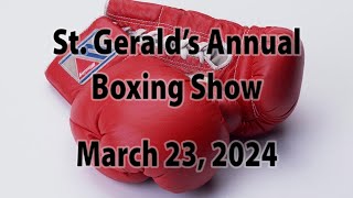 2024 St. Gerald's Boxing Show