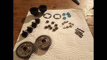 How to maintain, clean and rebuild the E-revo 2.0 differential