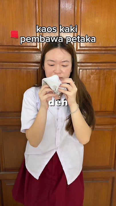 Kalian pernah pake kaos kaki belom dicuci berapa harii?🤔🤔