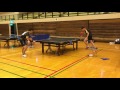 蝶野vs松永（第32回守口オープン卓球大会-決勝）