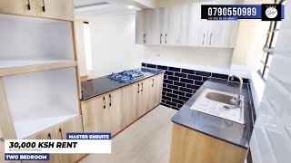 OMG! I FOUND THE NICEST TWO BEDROOM MASTER EN-SUITE | FITTED KITCHEN | HIGH SPEED LIFT | GENERATOR
