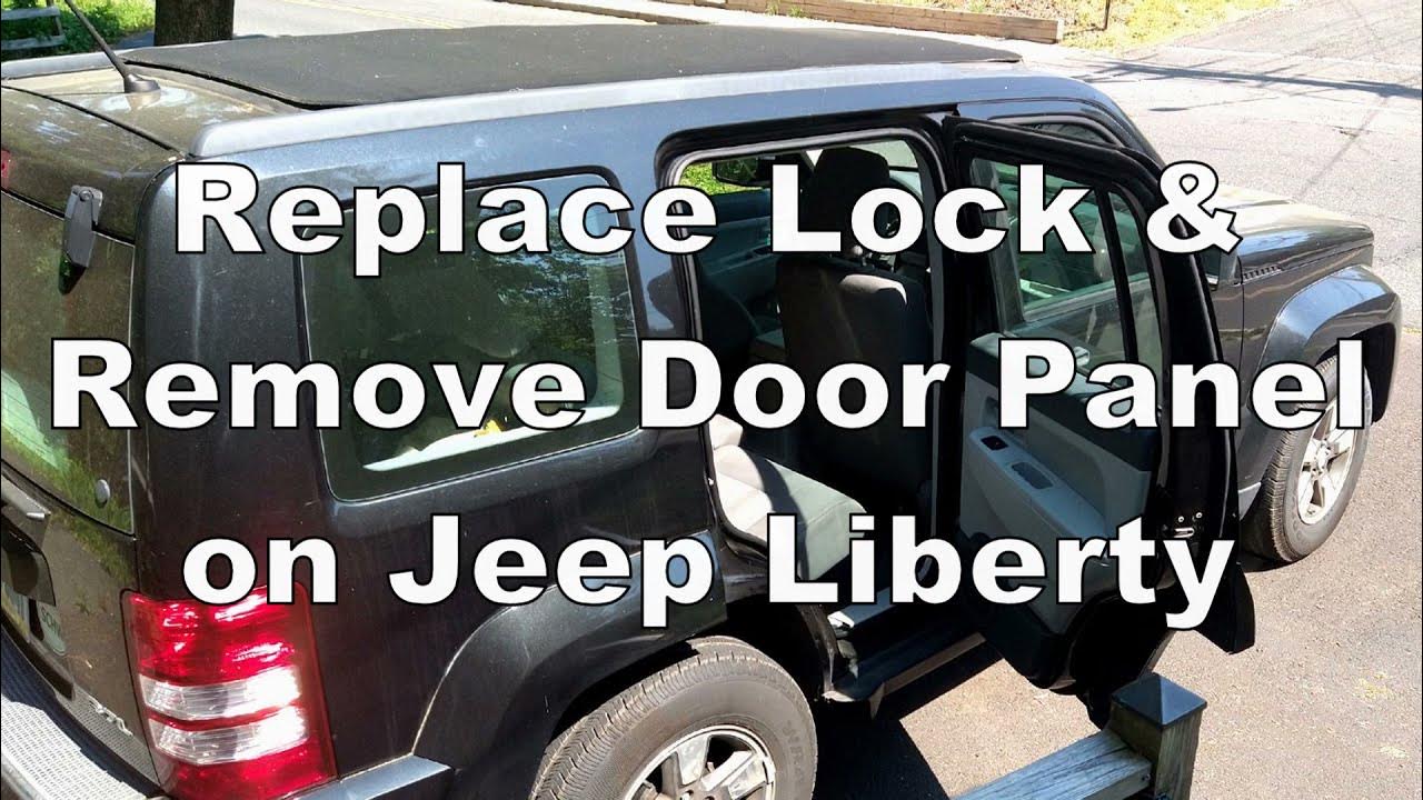 How To Remove Replace Door Panel and Electric Lock Assembly for Jeep