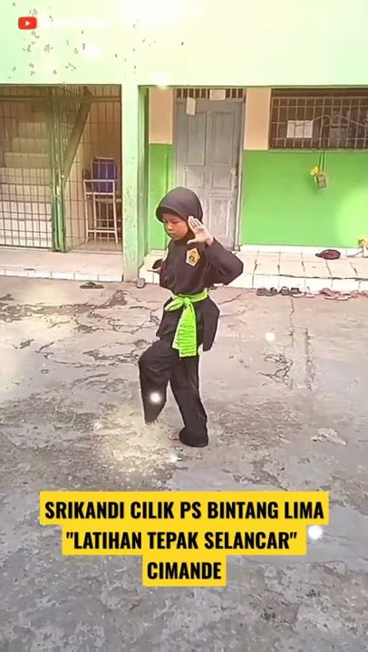 SRIKANDI CILIK PS CIMANDE BINTANG LIMA 'LATIHAN TEPAK SELANCAR CIMANDE'  #shorts