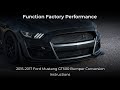 Function factory performance 20152017 ford mustang gt500 bumper conversion instructions