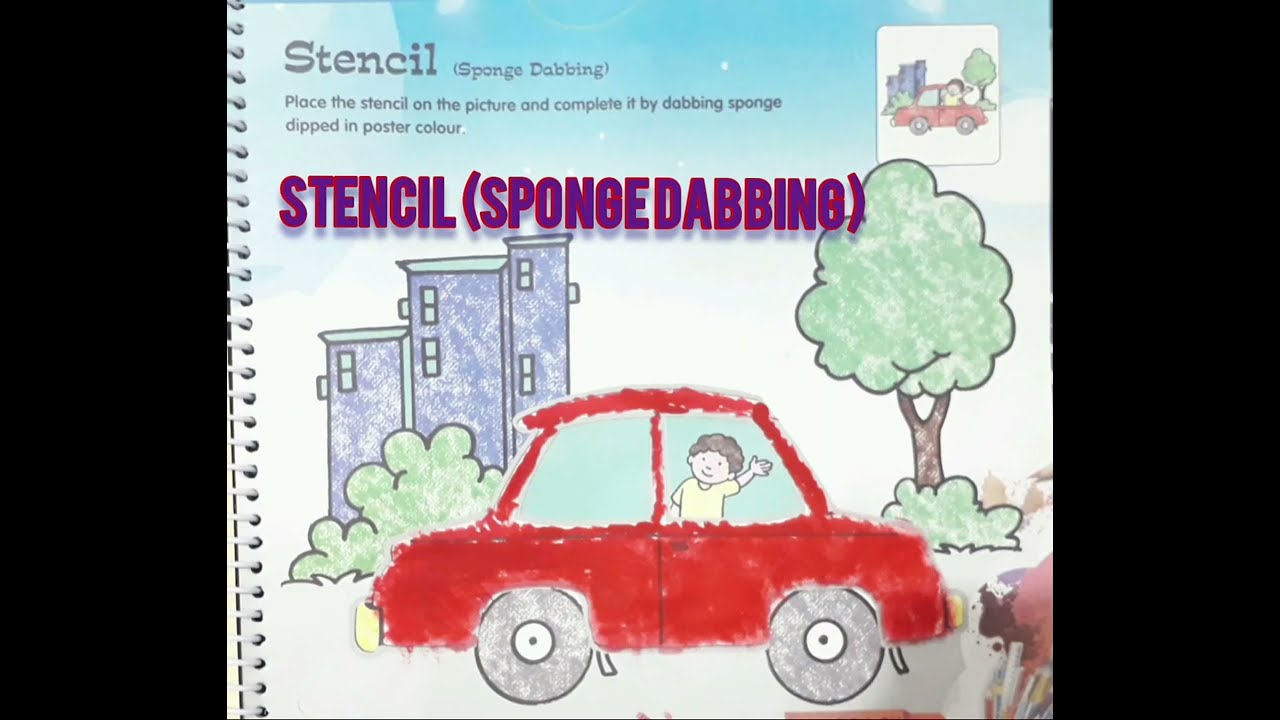 Sponge Dabbing Activity