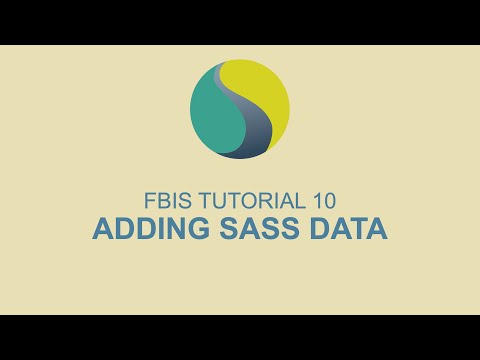 10 Adding SASS Data