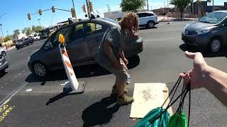 Helping the Homeless | Hanging Out in the Middle of a Busy Street