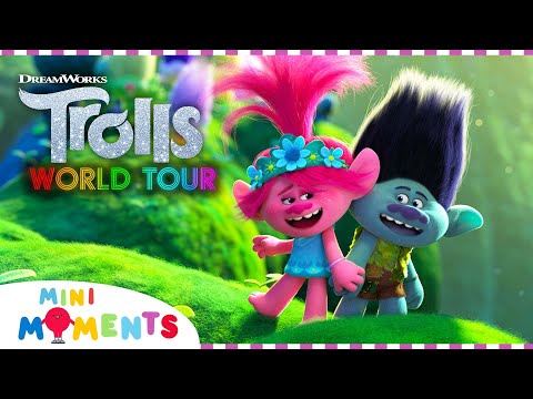 10 Minutes Of Trolls World Tour! 🎤 💞 | Trolls World Tour | Preview | Movie Moments | Mini Moments