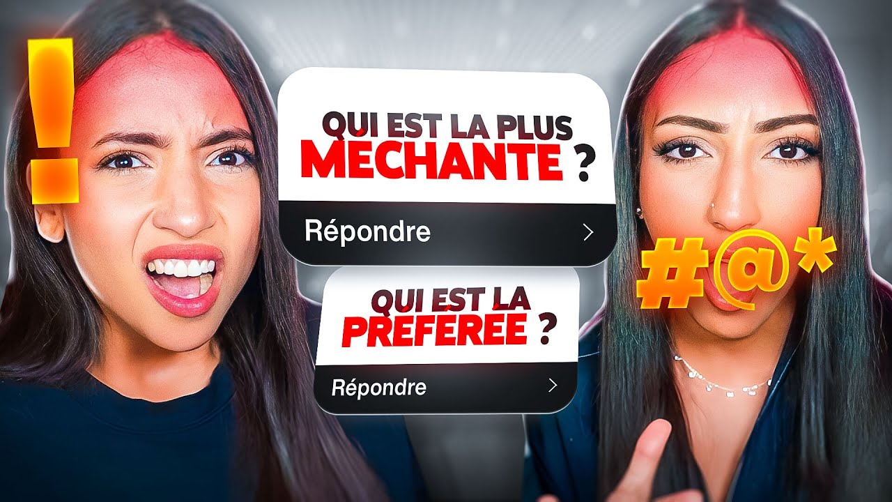 JE M'EMBROUILLE AVEC MA SOEUR EN PLEINE VIDÉO ! (FAQ)