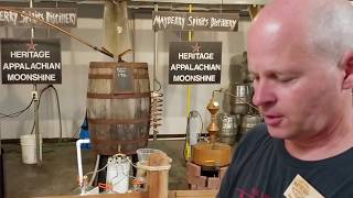 Tour of Mayberry Spirits Distillery in Mount Airy North Carolina