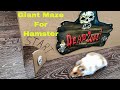 Halloween Giant Maze Labyrinth for Hamster - Halloween Hamster Obstacle Course