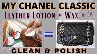How To Clean Chanel Bags | Cadillac Leather Conditioner (Lotion) for Chanel  Handbags | 2021 - YouTube