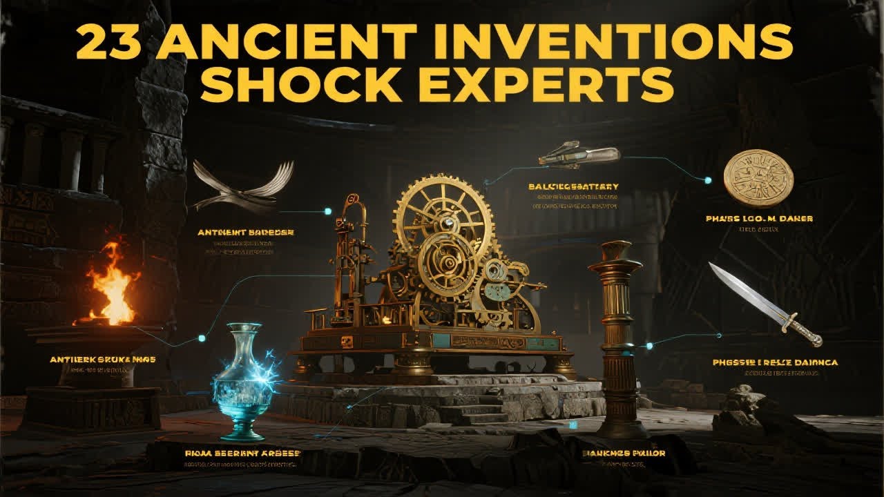 23 Ancient Inventions That PROVE History Was FAR More ADVANCED - YouTube