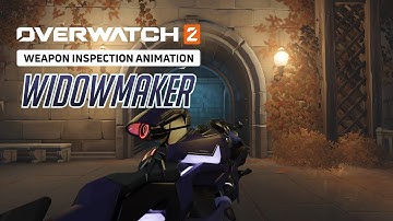 Overwatch 2 - Widowmaker | Weapon Inspection Animation (Fanmade)