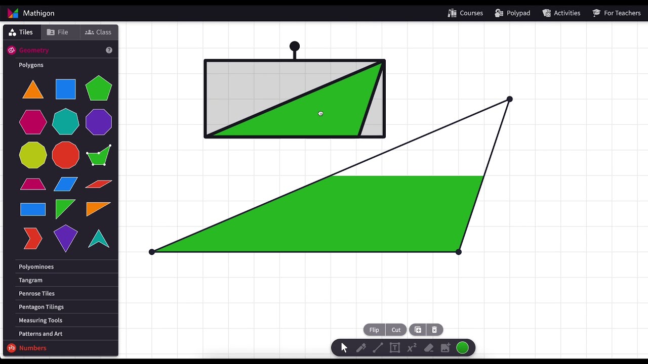 Using Polypad: Geometry – Mathigon