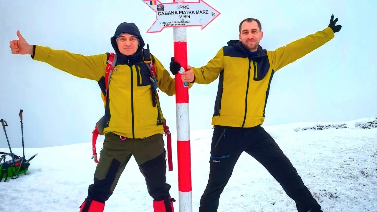 SĂCELE 700 m - cab. BUNLOC 1070 m - Peștera 1400 m - cab. PIATRA MARE 1630 m - vf PIATRA MARE 1844m 