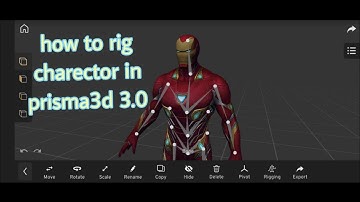 How to rig a charector in prisma3d 3.0 | #prisma3d3.0 #prisma3dtutorial #prisma3d