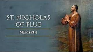 Saint of the day - Nicholas of Flue - March 21 #saintoftheday #catholic #christianity