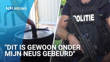 Berkhouter geschokt om crystal methlab in zijn loods