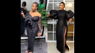 LATEST AFRICAN STYLES [ BLACK LACE STYLES 2023 #lace #nigeriafashion #black #fashionistanaija