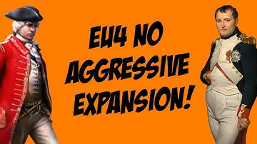 EU4 No Aggressive Expansion  -  Timelapse