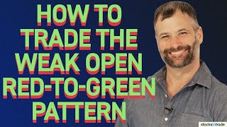 How To Trade the Weak Open RedToGreen Pattern