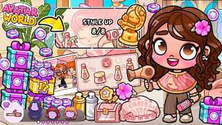 How to GET ALL THE COINS AND SECRETS of the *HAIR SALON* 🤯 New Update in Avatar World screenshot 2