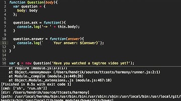 ES6: Class Syntax Intro