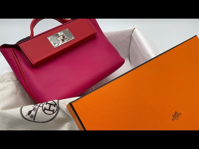 Hermès 24/24 21 Rose Mexico / Rouge de Coeur