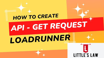 How to create API GET Request for Load Testing in LoadRunner #apitesting #loadrunner