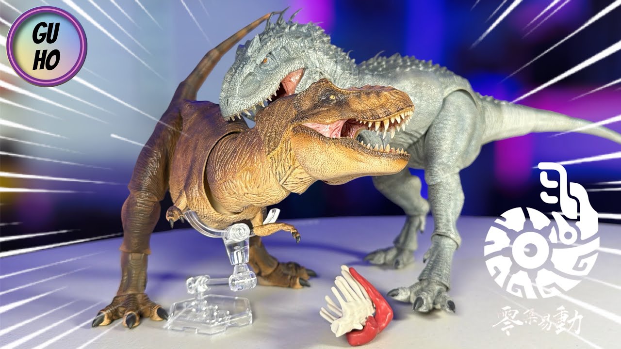 🦖 ¡ La mejor figura de  T-REX DOE (Jurassic Park) ! 🤩 | NANMU STUDIO Smart Series | GUHOVERSO