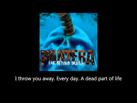 Pantera - Shedding Skin (Lyrics)