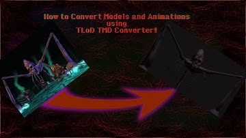 How to convert TLoD Models and Animations - NEW WORKFLOW!!!