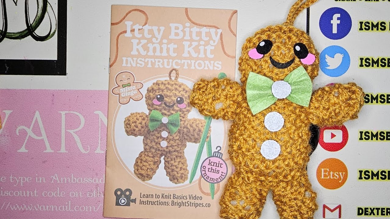 ペーター　ジャスミン　パッチ　ゆきみ Five Below Itty Bitty Knit Kit Mista Ginga How to knit For