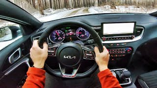 2022 KIA Ceed GT Line (150 HP FWD) - POV Review and Test-Drive