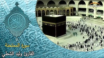 سورة الممتحنة ( القارئ وليد الشطي )