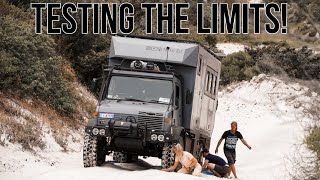 Testing the LIMITS of our UNIMOG Expedition Truck! Western Australia is Turning it On (Eps. 4)