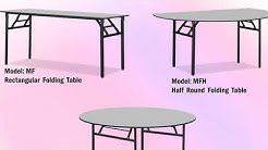 Round Folding Catering Tables UK 