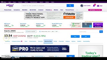 Stock Project -Video Tutorial #2
