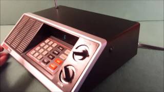 Vintage Bearcat Scanner Model 210XL Electra
