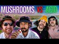 Epic golf match  mushrooms vs acid