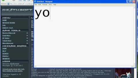 WoW Emu Hacker Demonstration