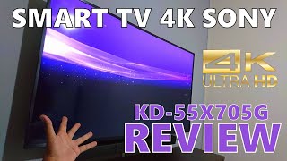 REVIEW - TV SONY KD-55X705G - 4K, Smart, HDR, HDMI, USB