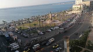 شط اسكندرية من محطة الرمل ️\vlog1