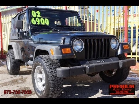 2002 Jeep Wrangler SE 5-Speed Convertible - YouTube