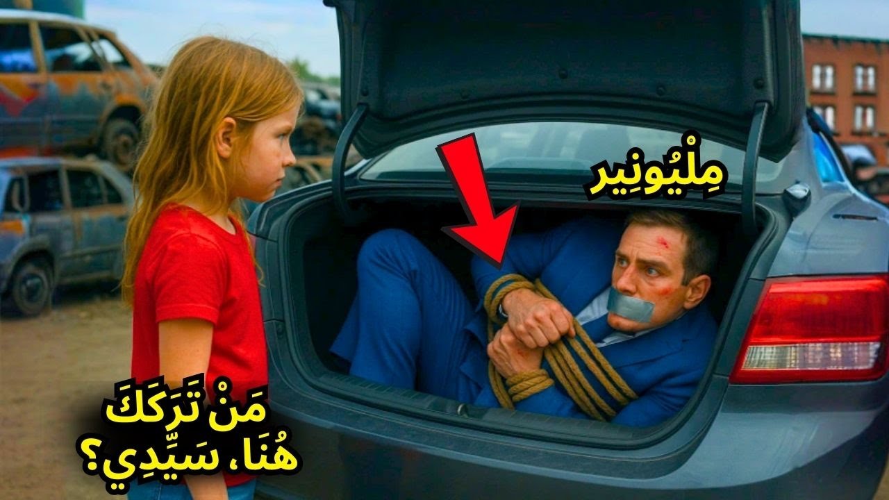 فَتَاة فَقِيرَة تَجِدُ مِلْيُونِير مَحْبُوسًا فِي صَنْدُوق السَّيَّارَة - مَا تَفْعَلُهُ يُصْدِمُ ا