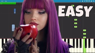 Video thumbnail of "How to play Ways To Be Wicked - EASY Piano Tutorial - Descendants 2 OST"