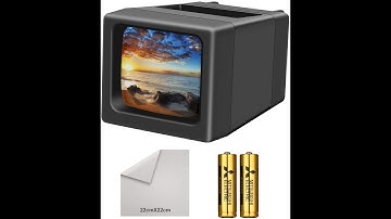 LED Lighted Illuminated 35mm Slide Viewer