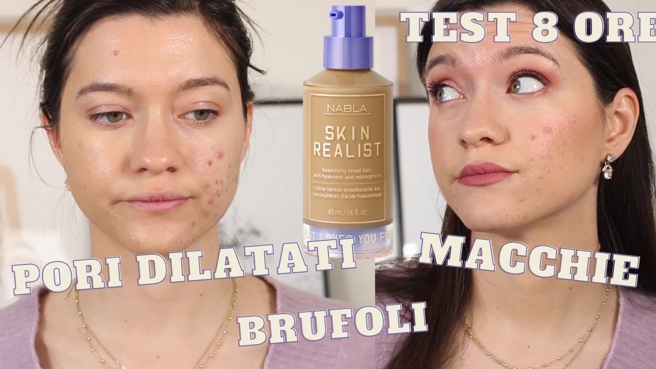 NABLA SKIN REALIST SU PORI DILATATI, MACCHIE, BRUFOLI TEST SU STRADA